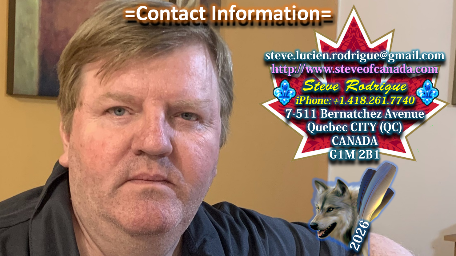 Contact Steve