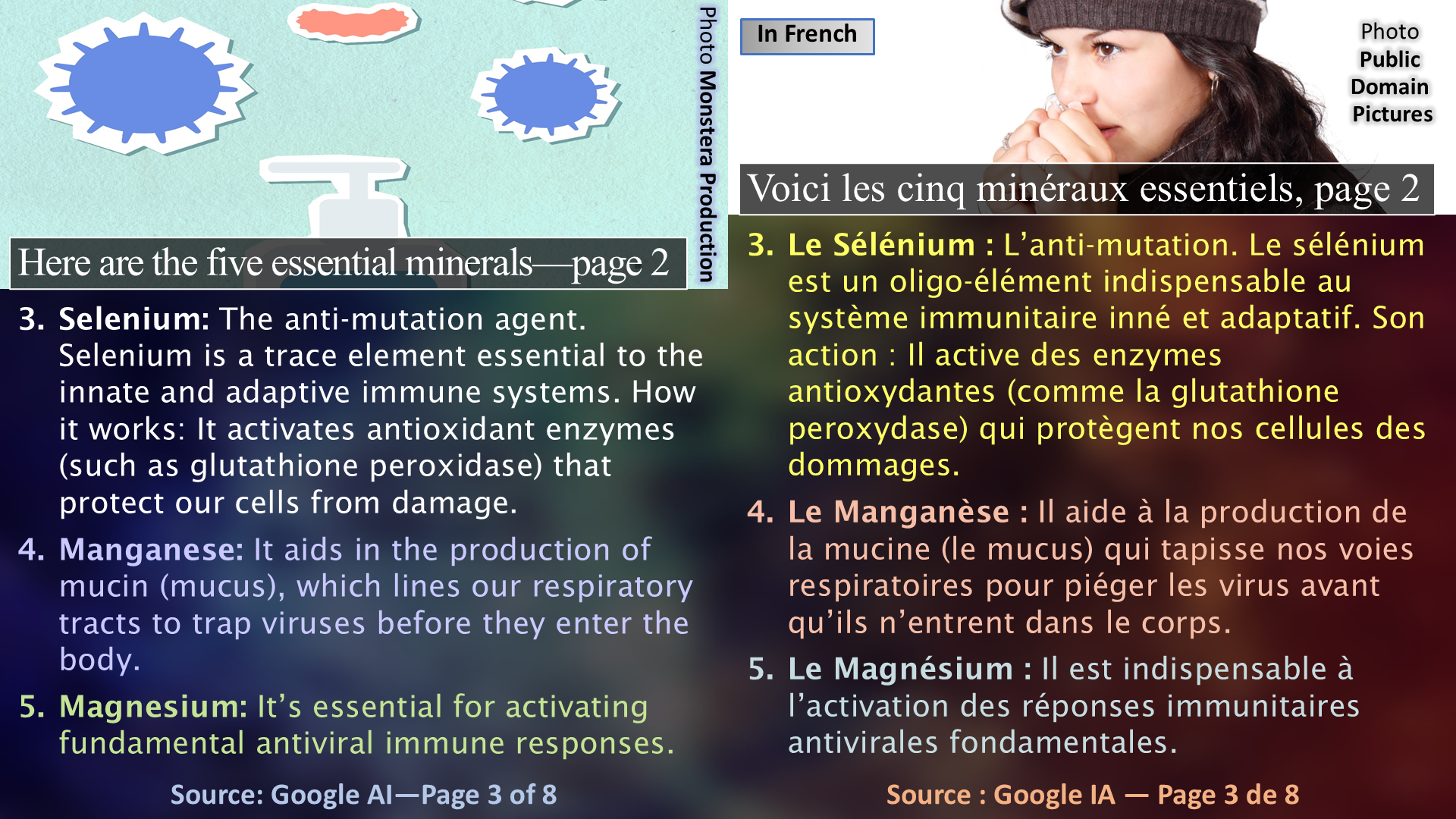HIV and Its Solution: Oysters / Le VIH et sa solution : les huîtres - Page 03