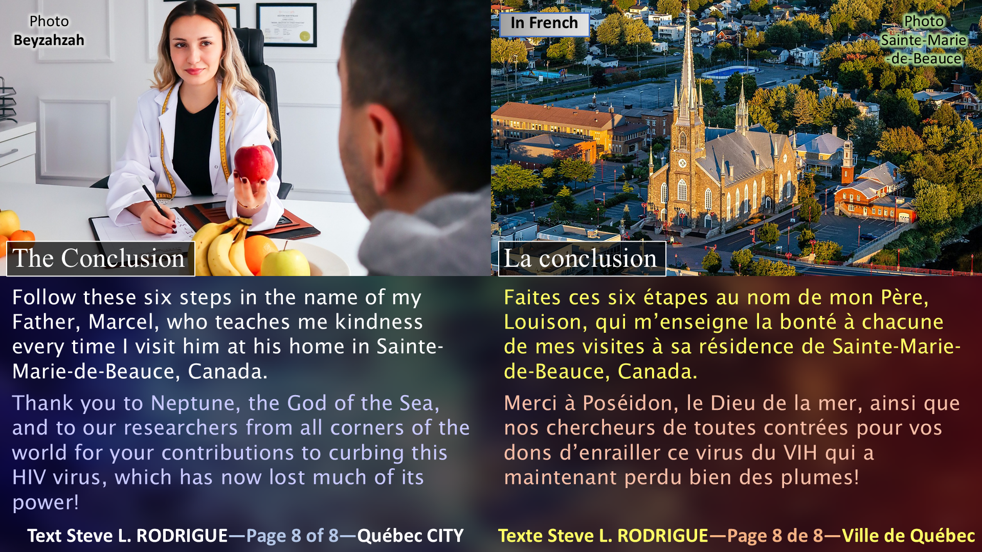 HIV and Its Solution: Oysters / Le VIH et sa solution : les huîtres - Page 08
