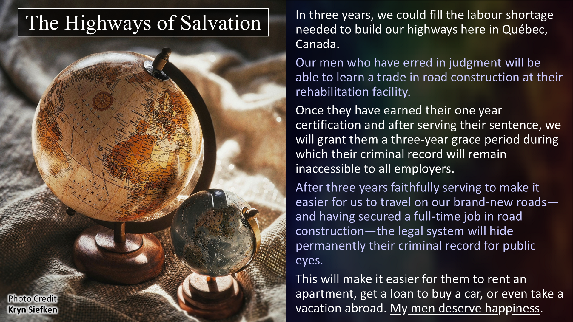 The Highways of Salvation