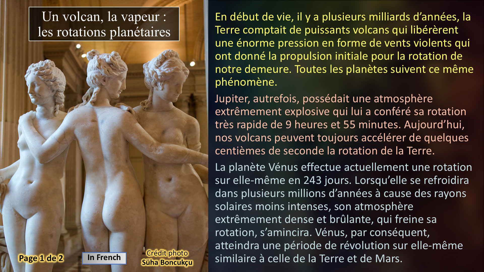 Les rotations planétaires - Page 01
