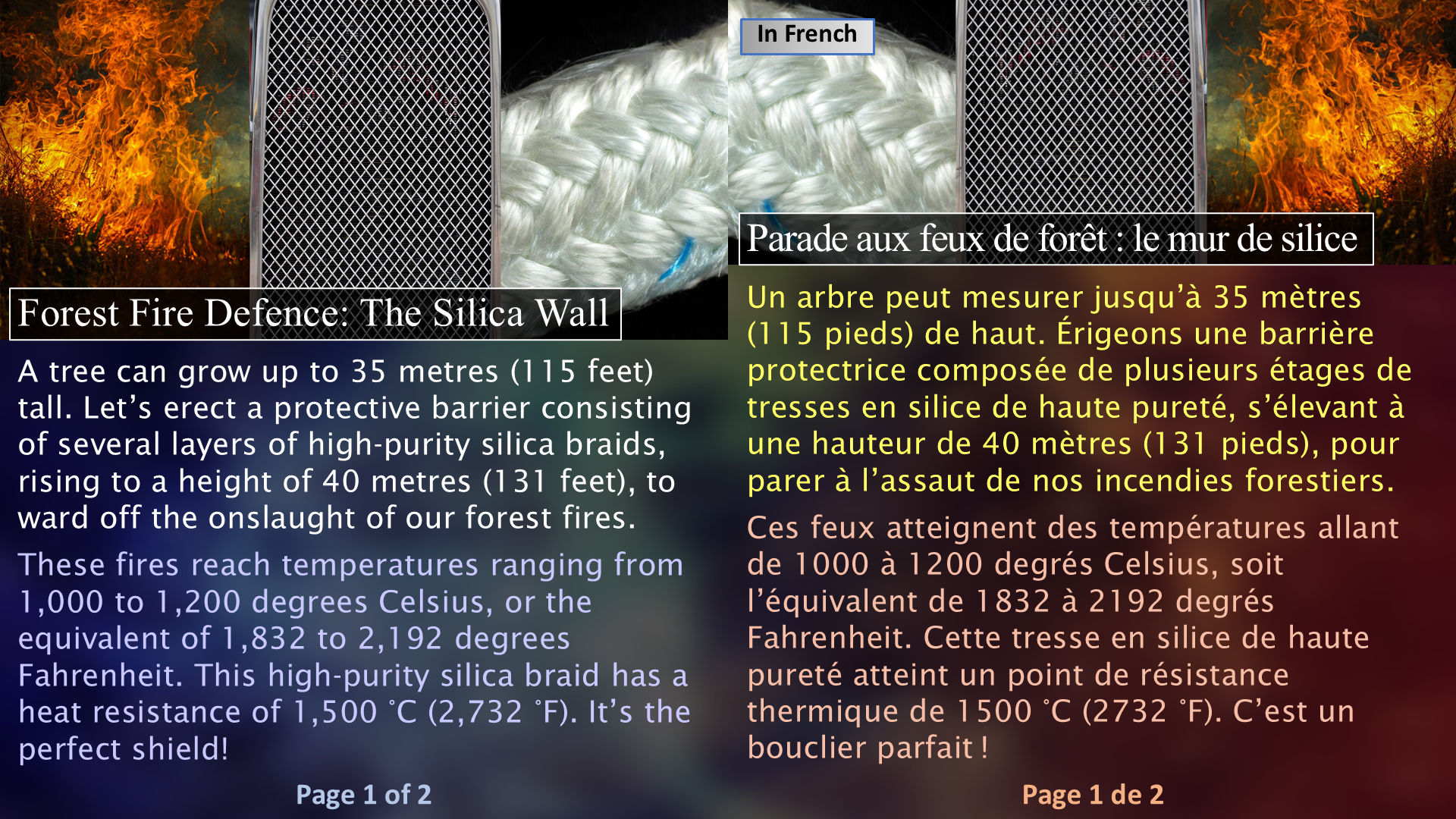 The Silica Wall / Le mur de silice - Page 01