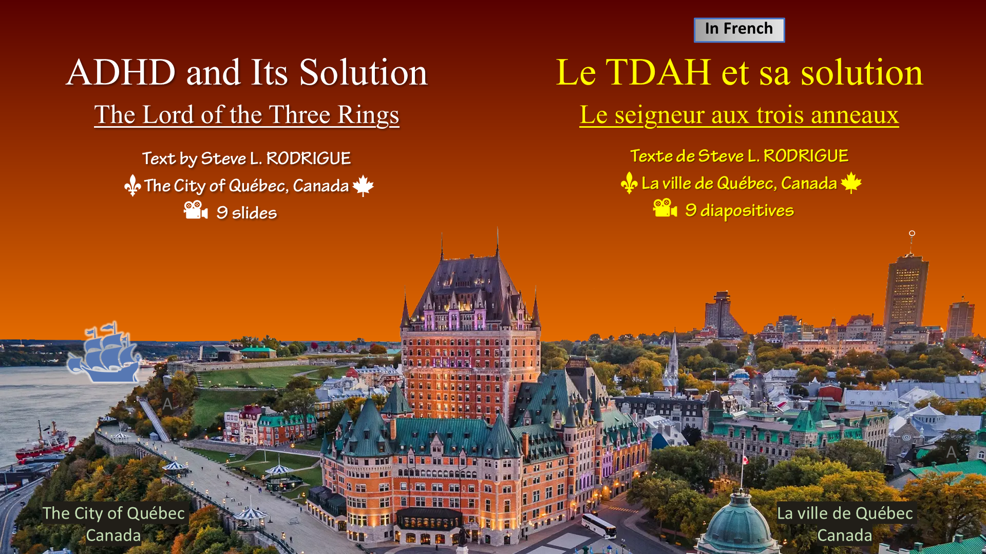 ADHD and Its Solution / Le TDAH et sa solution