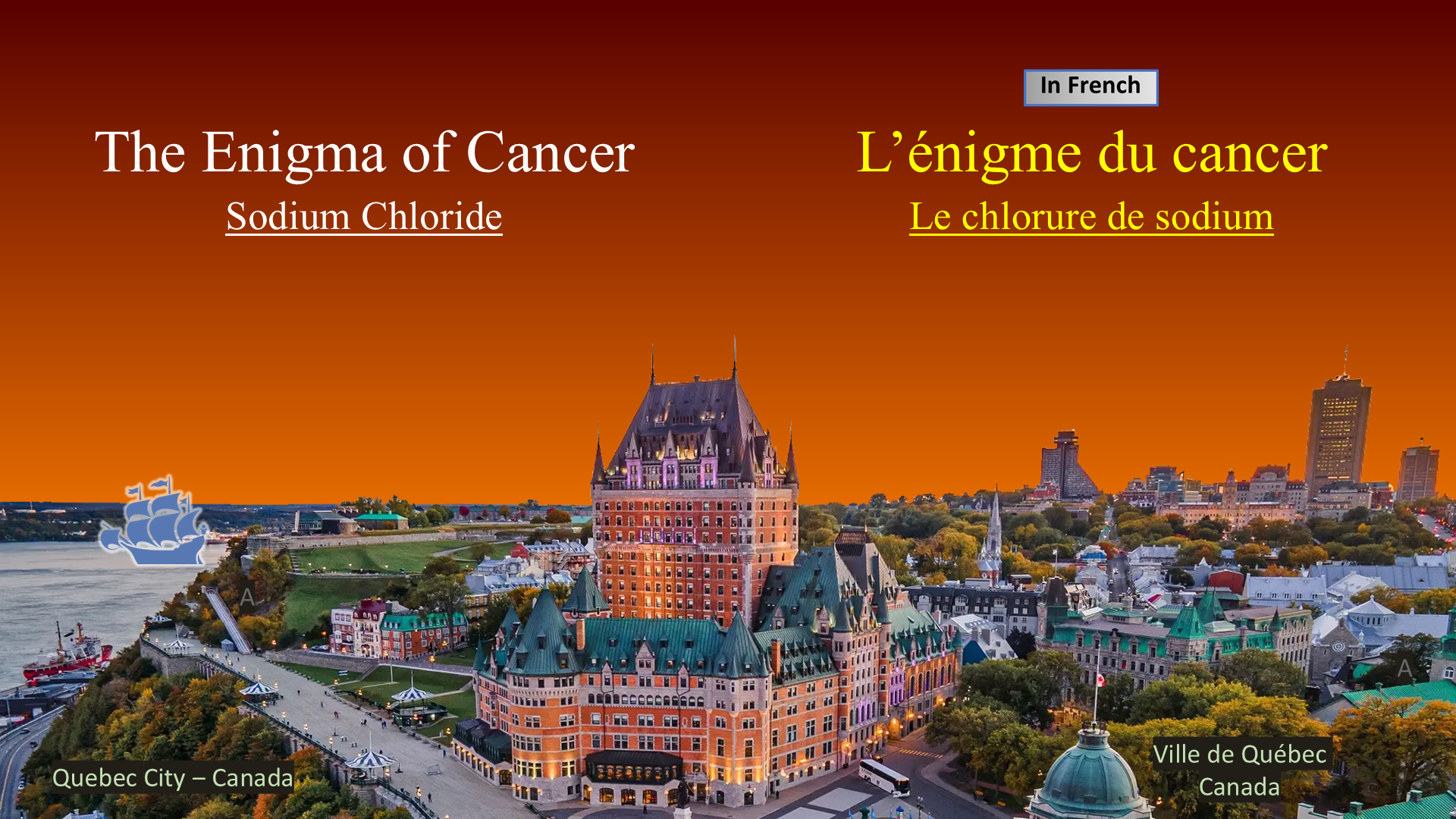 The Enigma of Cancer: Chlorides / L’énigme du cancer: Les chlorures