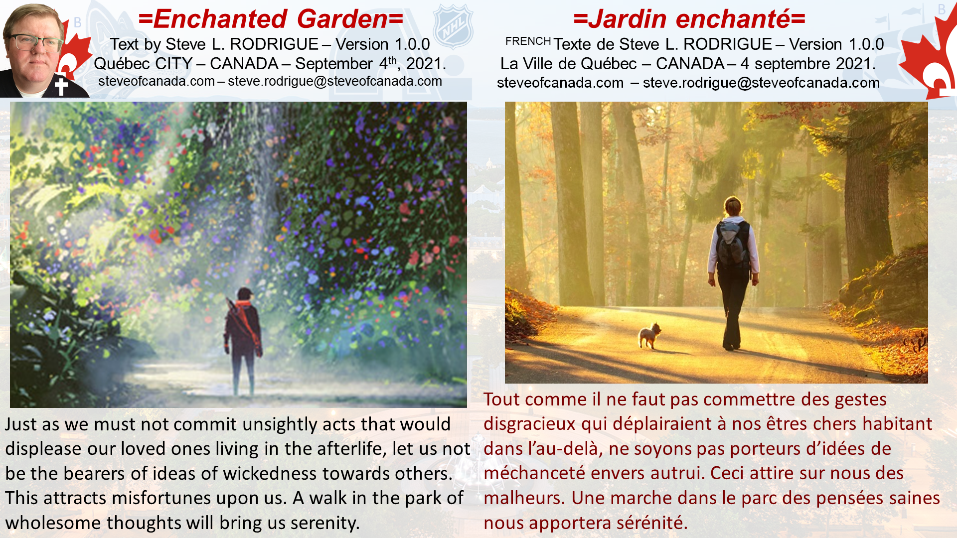 Enchanted Garden / Jardin enchanté
