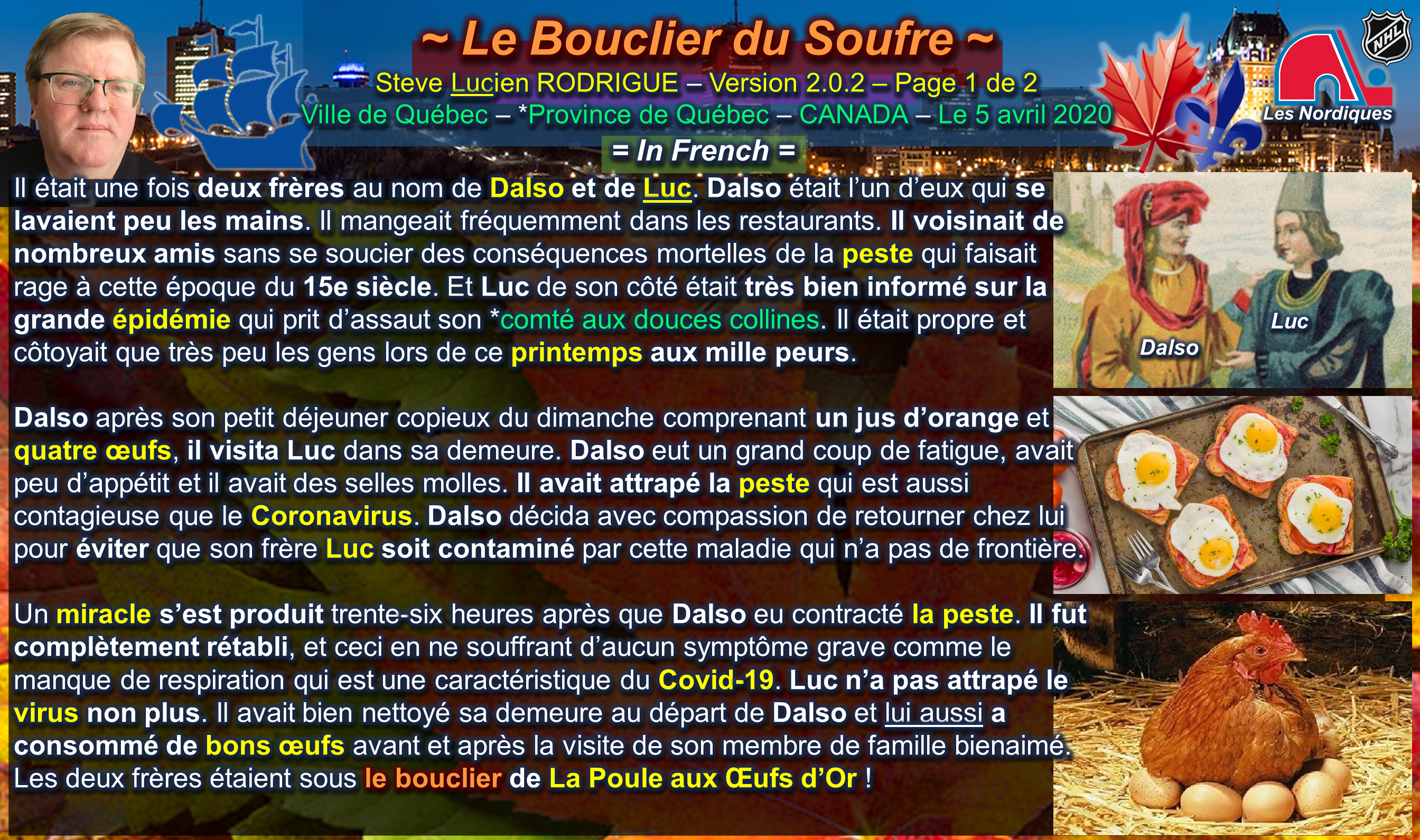 Le Bouclier du Soufre Page 1