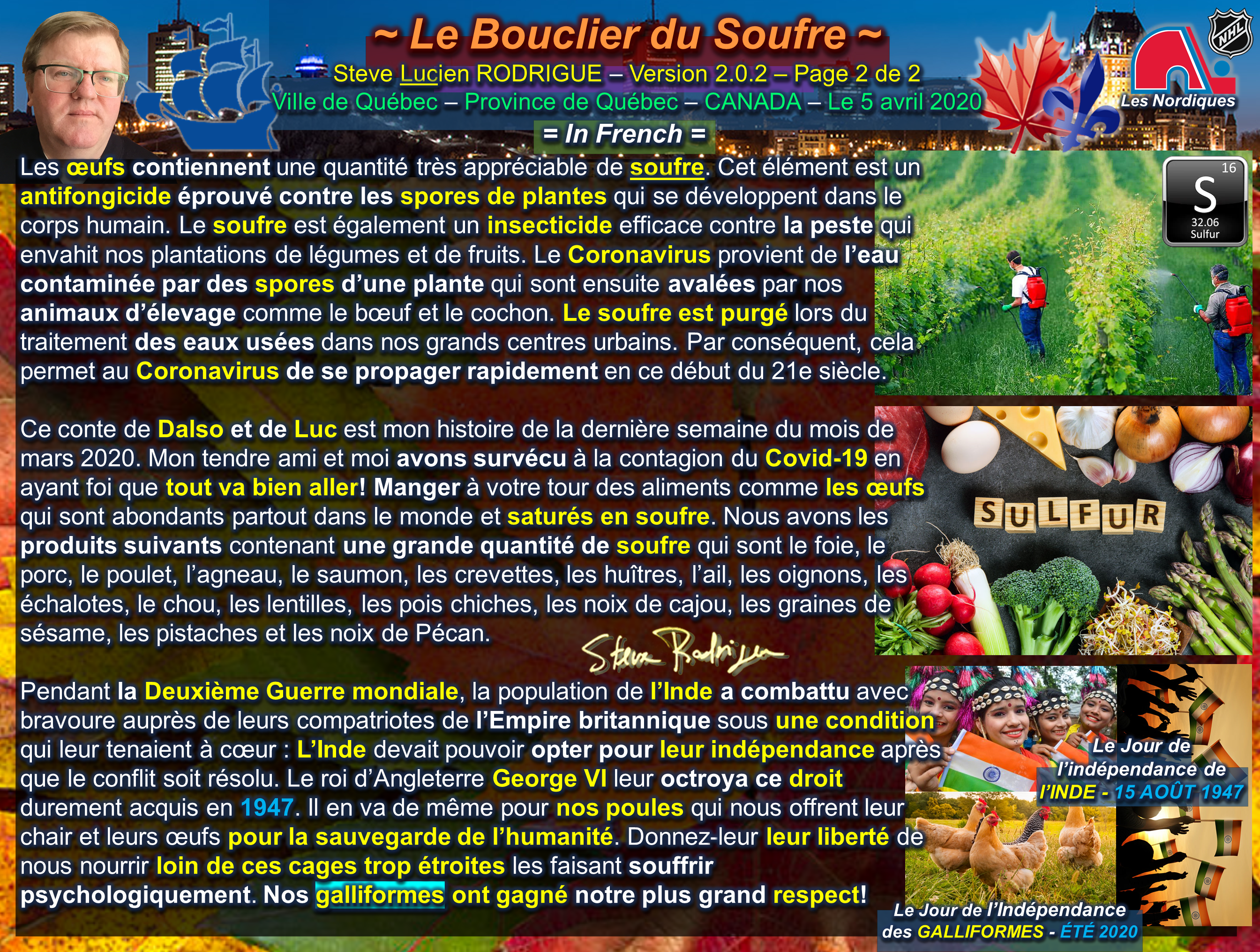 Le Bouclier du Soufre Page 2