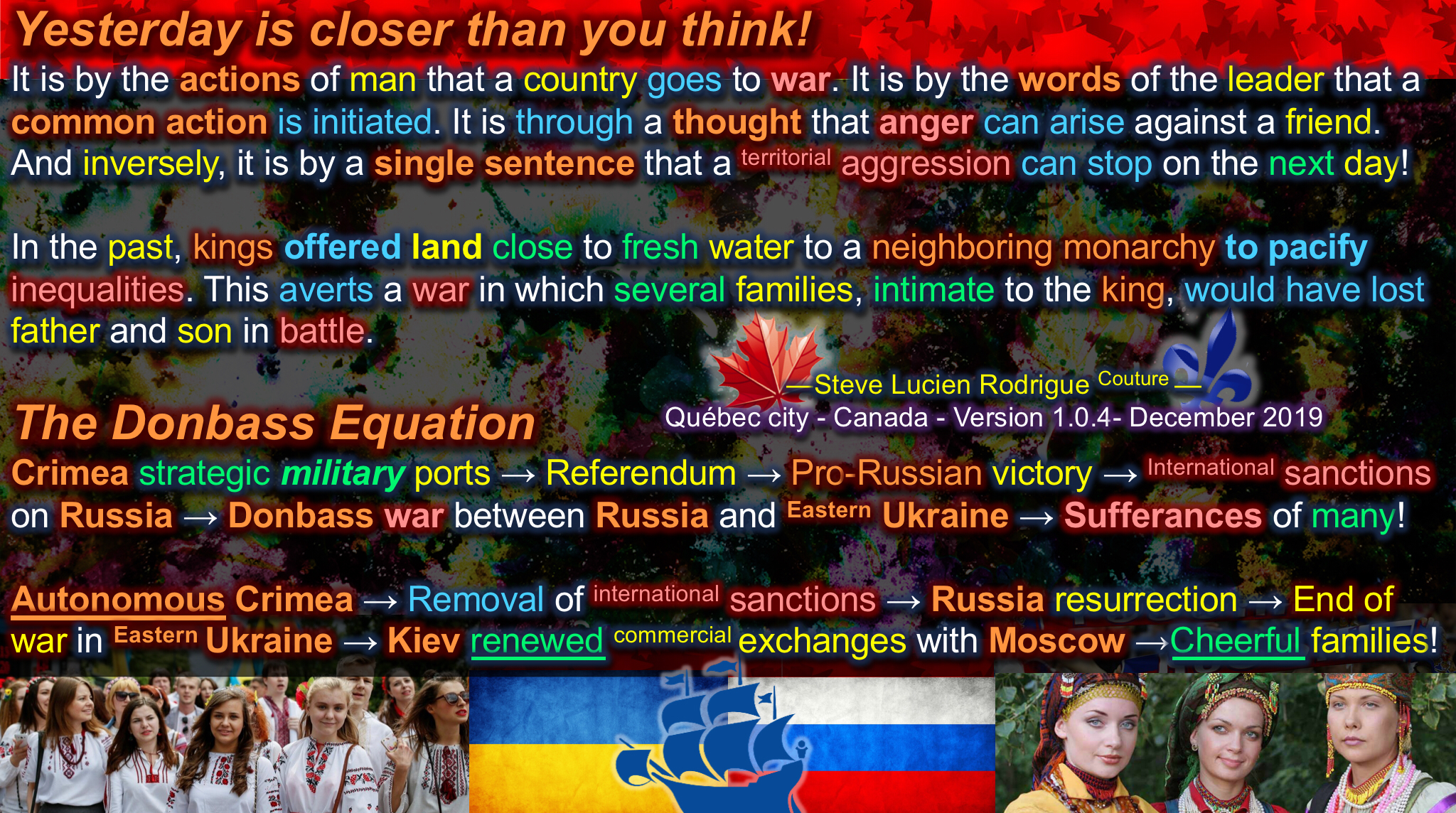 The Donbass Equation